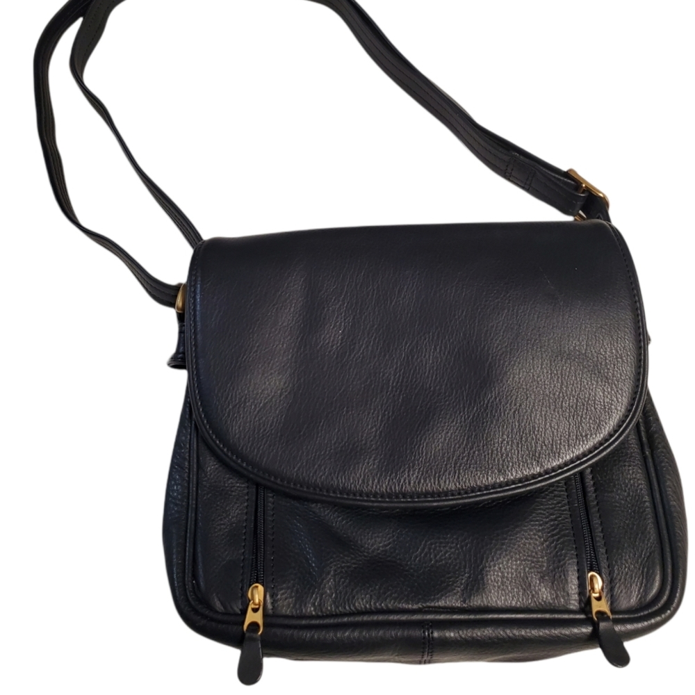 iLi New York leather crossbody bag